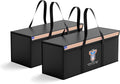 12V 200Ah LiFePO4 Lithium Battery Fireproof Safe Bag Large Capacity Explosion-Proof Battery Bag LiPO Safe Bag Waterproof Battery Storage Box(22 * 9 * 9.4 inch), 2-Pack