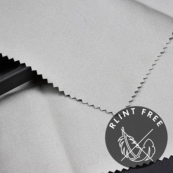 PINGMIC 12"x12" Gun Cleaning Cloth, Microsuede Cloth - Professiona - Polishing - Reusable Gun Cleaning Supplies