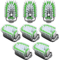 Dishwand Brush Refill, 8 Pack Dish Brush Refills Compatible with Scotch-Brite Dishwand, Dish Soap Brush for Dishes, Pans, Sink, Pots