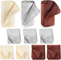 10 Pcs Shine Shoes Cloth Kit Polish Dauber Applicators Cleaning Leather Shoes Boots Microfiber Care Cloths Suede Cleaner
