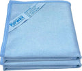 Longmann Window Cleaning Cloth, Glass Cloth, Cleaning Cloth, Streaks Schatches Free (Blue 2 Pack)