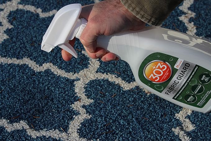 303 Products Fabric Guard – Water Repellent & Stain Shielding Fabric Spray, Safe for All Outdoor Upholstery, Easy to Use, Manufacturer Recommended, 1 Gallon