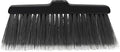 Fuller Brush Black Kitchen Broom – Heavy Duty Floor Sweeper with Fine Bristles & Adjustable Steel Handle - Dust Sweeping for Home or Office Wood, Laminate, Linoleum and Tile Floors (Head for Broom)