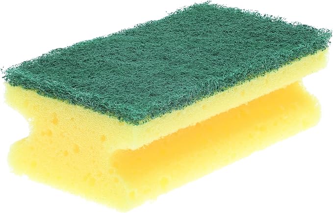 Sorbo Extra Large Scouring Sponges, Extra Strong Cleaning sponges for deep Cleaning, Pack of 2 Long Lasting sponges with Easy Grip Shape for Comfort When in use