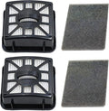 RV1001AE Filter Replacement Parts Compatible with Shark IQ Robot R101AE RV1000S RV1001AE UR1000SR UR1005AE AV911S Vacuum Self-Empty Base, Washable, Reusable Filter Great for Pet Hair, Allergies, Dust