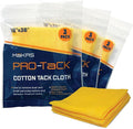 MāKRS 18" x 36" Pro-Tack Tack Cloth, 9-Pack Wood Prep Cloths, Remove and Trap Dust Particles, 100% Cotton, Staining, Varnishing, and Painting, Gentle on Surfaces