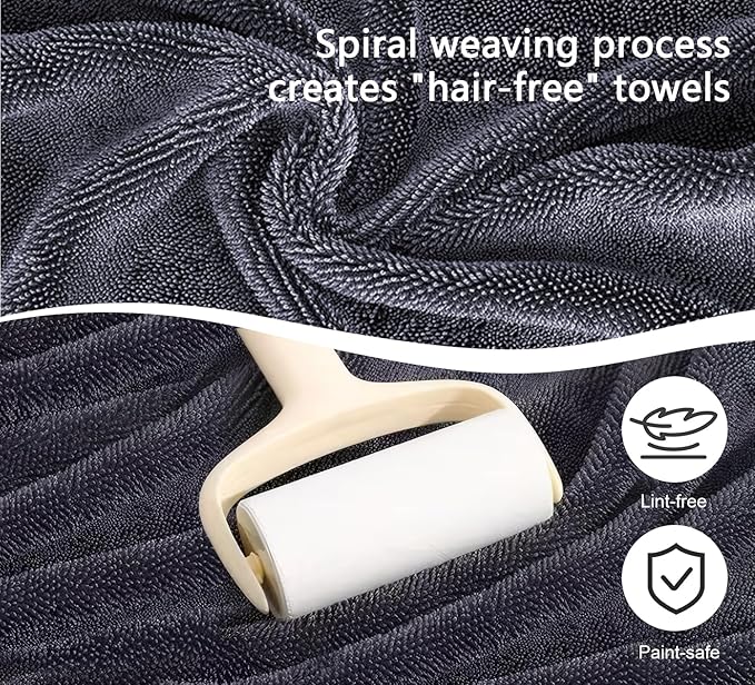 Shiny Cleaning Cloths 3PCS, 12 * 6“ Replacement Towel for Snap Grip Mini Mop, Shiny Shower Cleaning Cloths, Shower Doors Drying, Streak Free Glass Car Mirror Floor