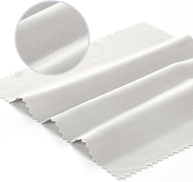 Sumind 100Pcs Eyeglass Cleaning Cloth Bulk 5.5 in Microfiber Glass Cleaning Cloths Eye Glasses Cleaner Wipes Microfiber Cloth for Glasses Phone Camera Lenses Screen Delicate Surfaces(Gray and Black)