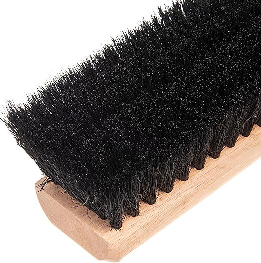 SPARTA Flo-Pac Tampico Floor Sweep, Floor Brush for Cleaning, 36 Inches, Black