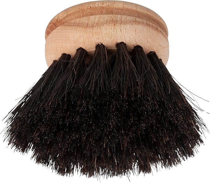 Redecker Horsehair Replacement Head Made with Untreated Beechwood, 1-5/8-Inches