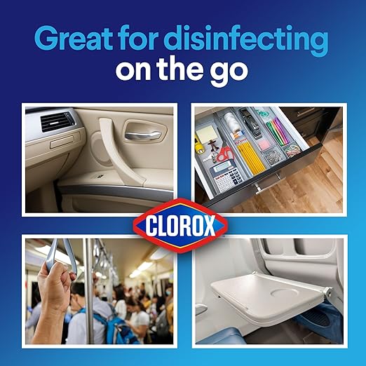 Clorox Disinfecting Wipes, Bleach Free Cleaning Wipes, Fresh Scent, 75 Count (Package May Vary)