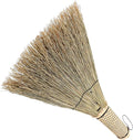 Kichvoe Handmade Straw Hand Broom 26Cm Mini Desktop Corn Broom Natural Fiber Sweeping Brush for Bedroom Sofa Carpet Cleaning