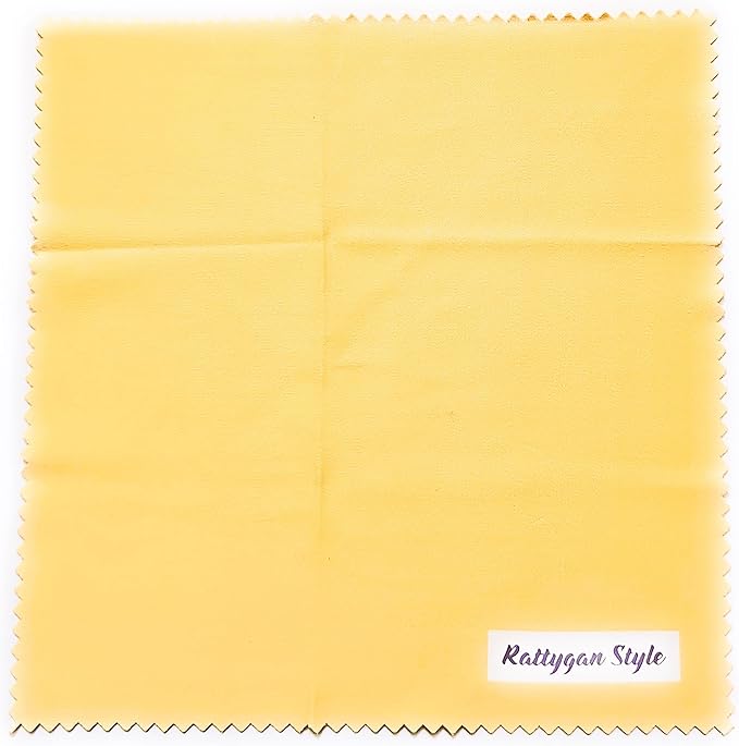 Premium Microfiber Cleaning Cloth in Individual PVC Pouches - Glasses Cleaning Cloth for Eyeglasses, Screens, Phones, Computer, Camera Lens, and Delicate Surfaces (2 x 1Pack)