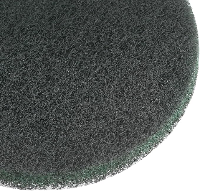 HARFINGTON 8pcs Drill Power Brush 4 Inch Tile Scrubber Scouring Pads 400-600 Grit for Bathroom Kitchen Household Cleaning