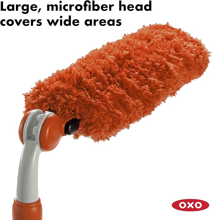 OXO Good Grips Microfiber Extendable Duster & Good Grips Microfiber Hand Duster