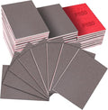 32-Pack 3x4 Inch 800 Grit Hook & Loop Sanding Sponges - Wet/Dry Foam Pads for Fine Surface Smoothing on Wood, Metal & Automotive