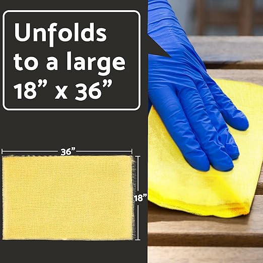 S&F STEAD & FAST Tack Cloth for Painting, 15-pc Premium Tack Cloths for Removing Dust from Woodworking, Tac Cloths/Tack Rag Bulk Set, 18"x36", Tack Rags for Staining, Automotive