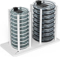 Adjustable Tumbler Lid Organizer - Holds up to 16 Lids, Disposable Cup and Lid Holder, Baby Bottle Drying Racks, Mason Jar Lids Holder,Clutter-Free Kitchen Cabinets,ABS Plastic