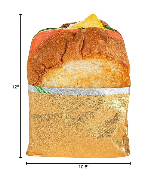 Restaurantware-Foil Lux 12 x 10.8 Inch Pop-Up Foil Sheets, 100 Disposable Foils Papers For Food - Orange Peel Embossing, Interfolded, Gold Aluminum Foils Sheets, Greaseproof, Freezable, Oven Ready