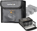 Fireproof Battery Safe Bag for DJI Mavic 4 Pro Accessories, Drone Mavic 4 Pro Battery Storage Guard Safe Pouch for Charge and Storage (For 3 batteries)