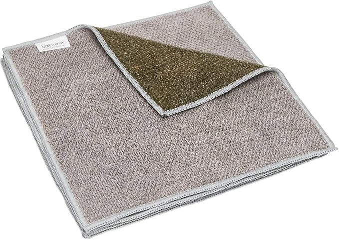 Microfiber Wholesale Dish Cloths | Scrubs & Cleans: Dishes, Sinks, Counters, Stove Tops | Easy Rinsing | Machine Washable | 4 Pack (Size 10" x 10")