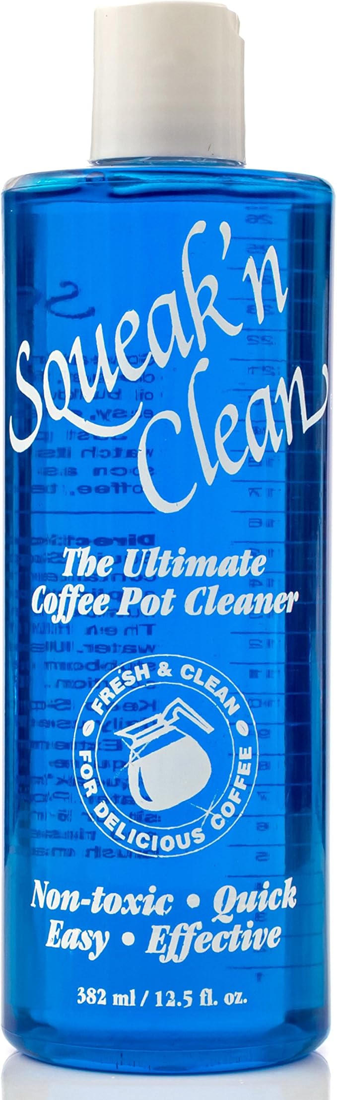 Concentrated Coffee Pot Cleaner / Food and Beverage Stain Remover - Over 20 Uses Per Bottle - Made in the USA, 12.5 oz