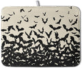 Halloween Bats Halloween Dish Drying Mat for Kitchen Counter 18x24 Inch Microfiber Absorbent Drying Mats Washable Dishes Drainer Mats Reusable Dish Rack Pad for Coffee Bar