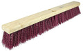 Weiler 42149 36" Garage Brush, Maroon Polypropylene Fill, Includes Brace