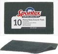 Spontex Specialist Heavy Duty Scourer Pads (Pack of 10)