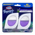 Clorox Fraganzia Small Rooms Air Freshener, Lavender with Eucalyptus - Peel & Place Air Freshener, No-Plug, Battery-Free for Closets, Laundry Room, Entry Way, Bathroom, 0.25 Fl Oz Each, 2 Count