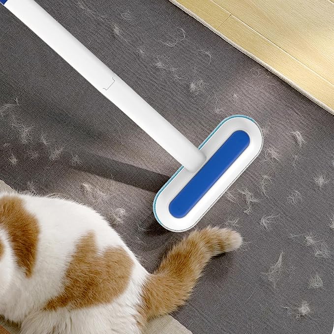Pet Hair Removal Brush | Electrostatic Dog Grooming Supplies,Mesh Screen Cleaner Brush - for Dog Owners Office Car Clothes Bedding Sheets Carpets Sofas Apartment Mattress