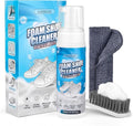 LANBEIDE Shoe Cleaning Kit - 6.76 Oz Sneaker Cleaner with Brush and Towel, White Shoe Cleaner Foam