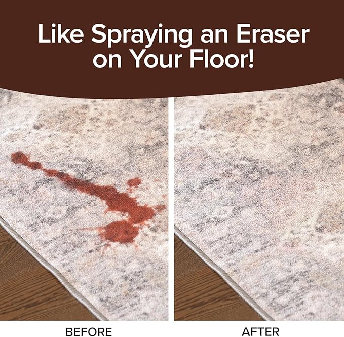 Horsepower Bull Shot Carpet Spot & Stain Remover, AS SEEN ON TV, Made In USA, Just Point & Spray, Stain-Lifting Foam-Action, Pet Stains & Odors, Coffee, Soda, Wine, Grease, New & Old Stains & More