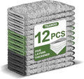 12 PCS Five-Layer Non-Scratch Multipurpose Steel Wire Dishcloths, Reusable Quick-Dry Odor-Free Scrub Cloths for Dishes, Kitchen Cleaning Cloths for Cookware, Sinks, Stove