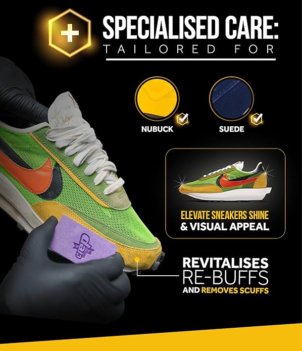 Crep Protect Suede Scuff Eraser - Sneaker Cleaner for Suede and Nubuck Shoes