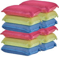Microfiber Sponges for Dishes Kitchen Sponges Non-Scratch Sponge Dish Scrubber Heavy Duty Household Cleaning Sponges Multi-Purpose Cleaning Supplies Dish Sponge Kitchen Sponges Pack of 12
