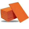 10 Pack 6 x 9 Inch 1500 Grit General Purpose Scuff Pads for Scuffing, Scouring, Sanding, Paint Primer Prep Adhesion Scratch - Surface Preparation Automotive Car Auto Body Woodworking (Orange)