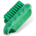 SPARTA 5 Inch Hand and Nail Brush with Stiff Polyester Bristles, Polypropylene Body, Color Coded Scrub Brush for Commercial Foodservice and Industrial Use, Green (Pack of 12)