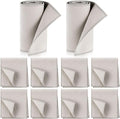 10 Pcs Shine Shoes Cloth Kit Polish Dauber Applicators Cleaning Leather Shoes Boots Microfiber Care Cloths Suede Cleaner