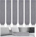 6pcs Gap Duster Covers Retractable Gap Dust Cleaner Cloth Flexible Refill Microfiber Cleaner Covers Reusable Washable Gap Dusting Cloth for Cleaning Under Refrigerator Sofa Couch Bed Furniture
