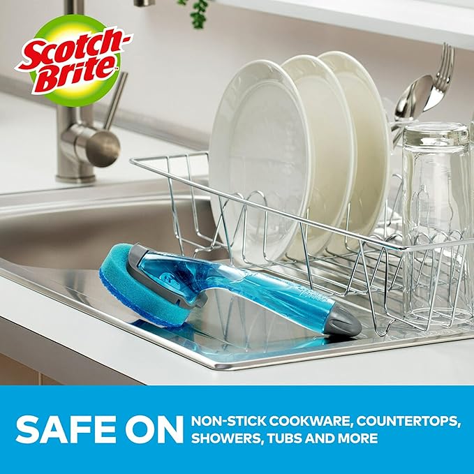 Scotch-Brite Non-Scratch Dishwand Refills, 4 Refills