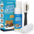 Suede Cleaning Kit 6.76oz – Effectively Removes Dirt, Stains & Water Marks – Includes Suede Brush & Microfiber Towel for Cleans & Restores Shoes, Boots, Jackets, Bags, Purses & More