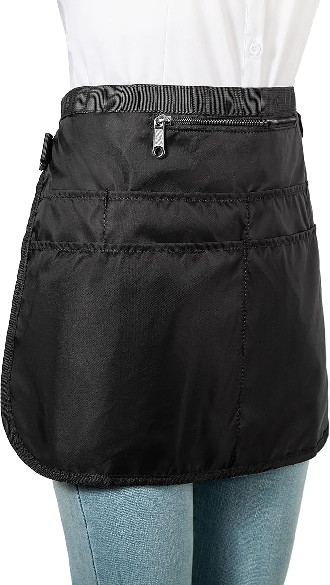 Waterproof Cleaning Apron with 7 Pockets, Cleaning Supplies for Housekeeping, Lightweight and Durable Maid Apron
