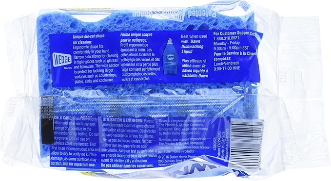 Dawn Non Scratch Sponges 2 pk