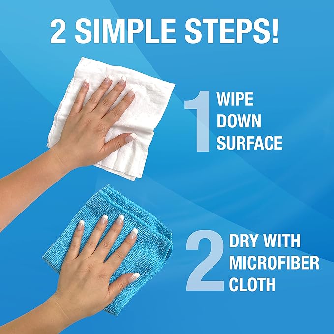 MiracleWipes for Leather Cleaning & Conditioning, Vehicle, Furniture, Shoes, Jacket, Interior, Upholstery, Cleans, Protects, and Moisturizes Leather, Prevent Fading and Cracking - 30 Count