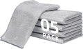 5 Pack Extra Large Non Scratch Wire Dishcloths, 30x30cm Double-Layer Silver Thread Kitchen Cleaning Rags, Dual-Sided Wet & Dry Reusable Steel Wire Dish Cloths for Cookware, Sinks, Stovetops