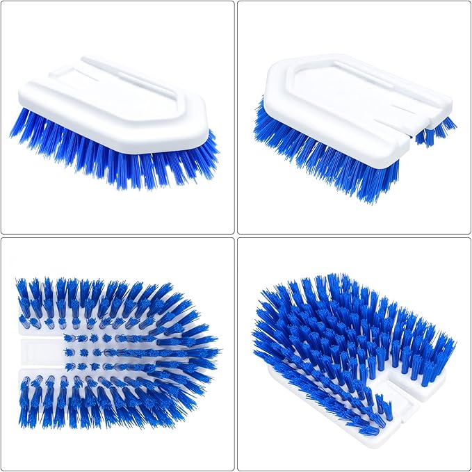 Lalafancy Cleaning Brush Head Tub and Tile Scrubber Stiff Bristles Brush Replacement Refill for Bathroom Bathtub Shower Cleaning Fit Lalafancy Scrub Brush