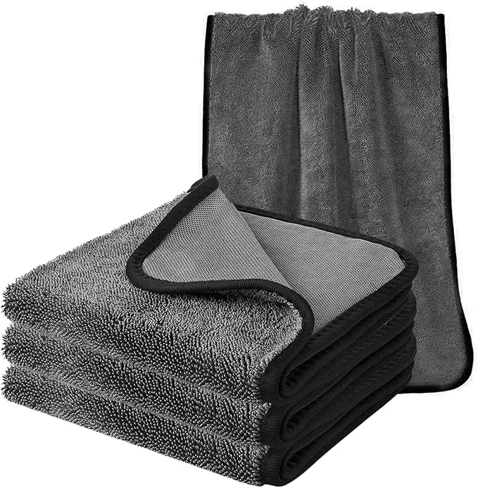 Shower Cleaning Cloth - 1pcs Super Absorbent Microfiber Bath Towels for Effortless Cleaning of Windows, Bathroom, Car & Home Toilet - Must-Have!(23.6x35.4in)
