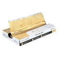 Restaurantware-Foil Lux 10.8 x 9 Inch Pop-Up Sheets, 2000 Disposable Papers For Food - Orange Peel Embossing, Interfolded, Gold Aluminum Foil Sheets, Greaseproof, Freezable And Oven Ready
