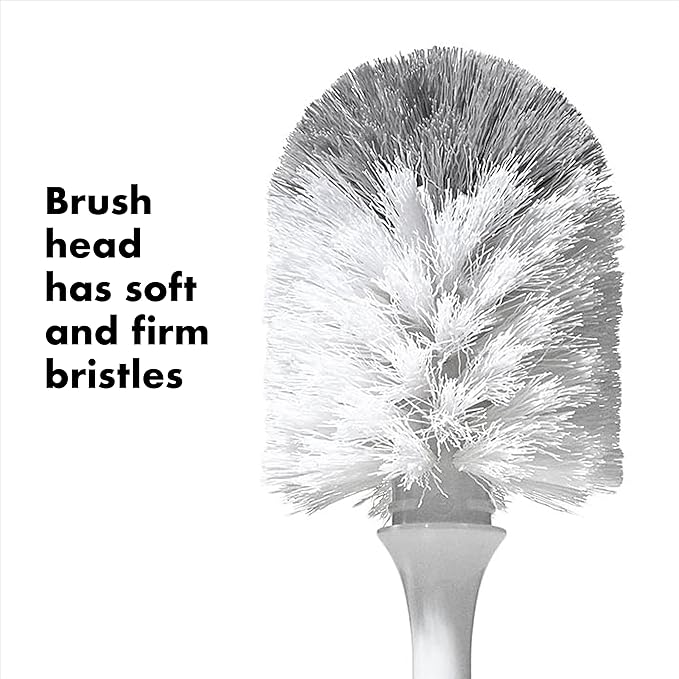 OXO Tot Bottle Brush with Nipple Cleaner, Gray